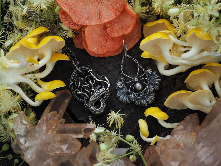 necklaces in silver
