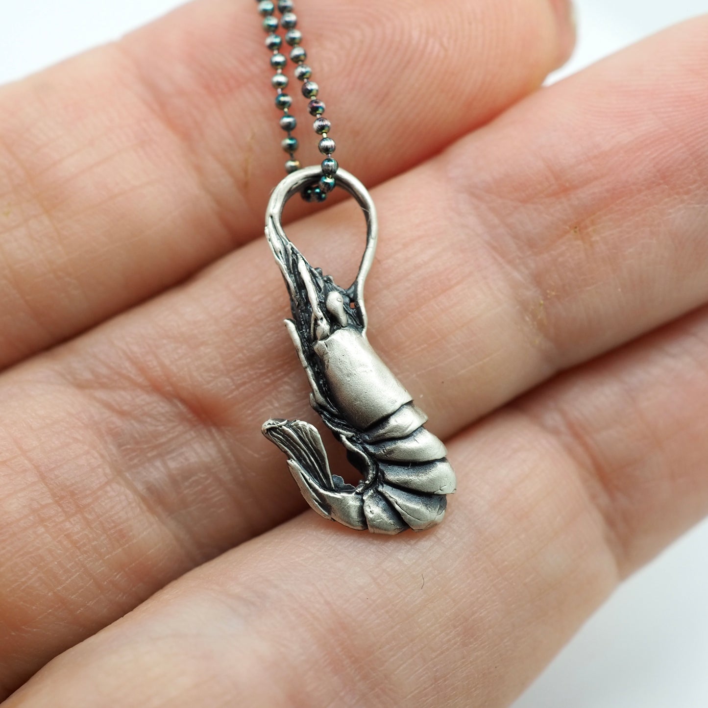 Shrimp pendant