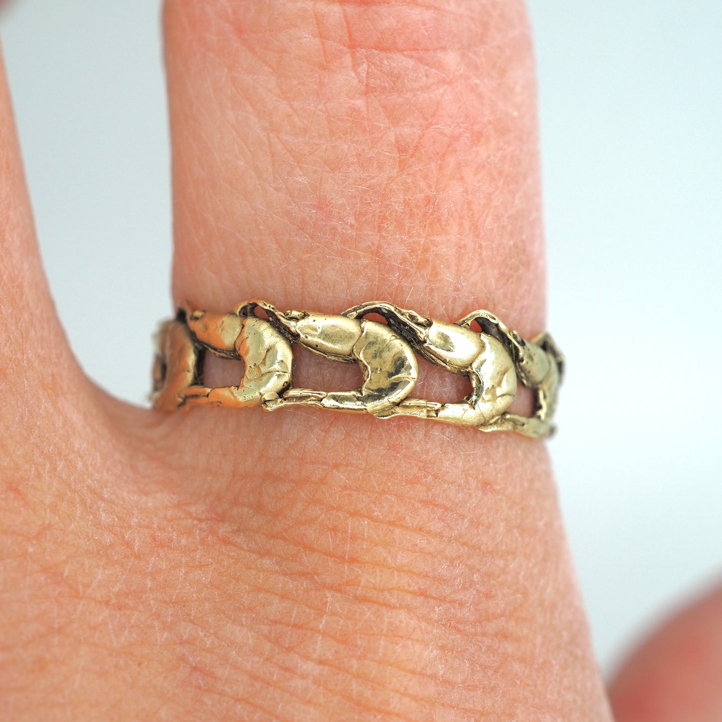 Shrimpfinity Ring Gold