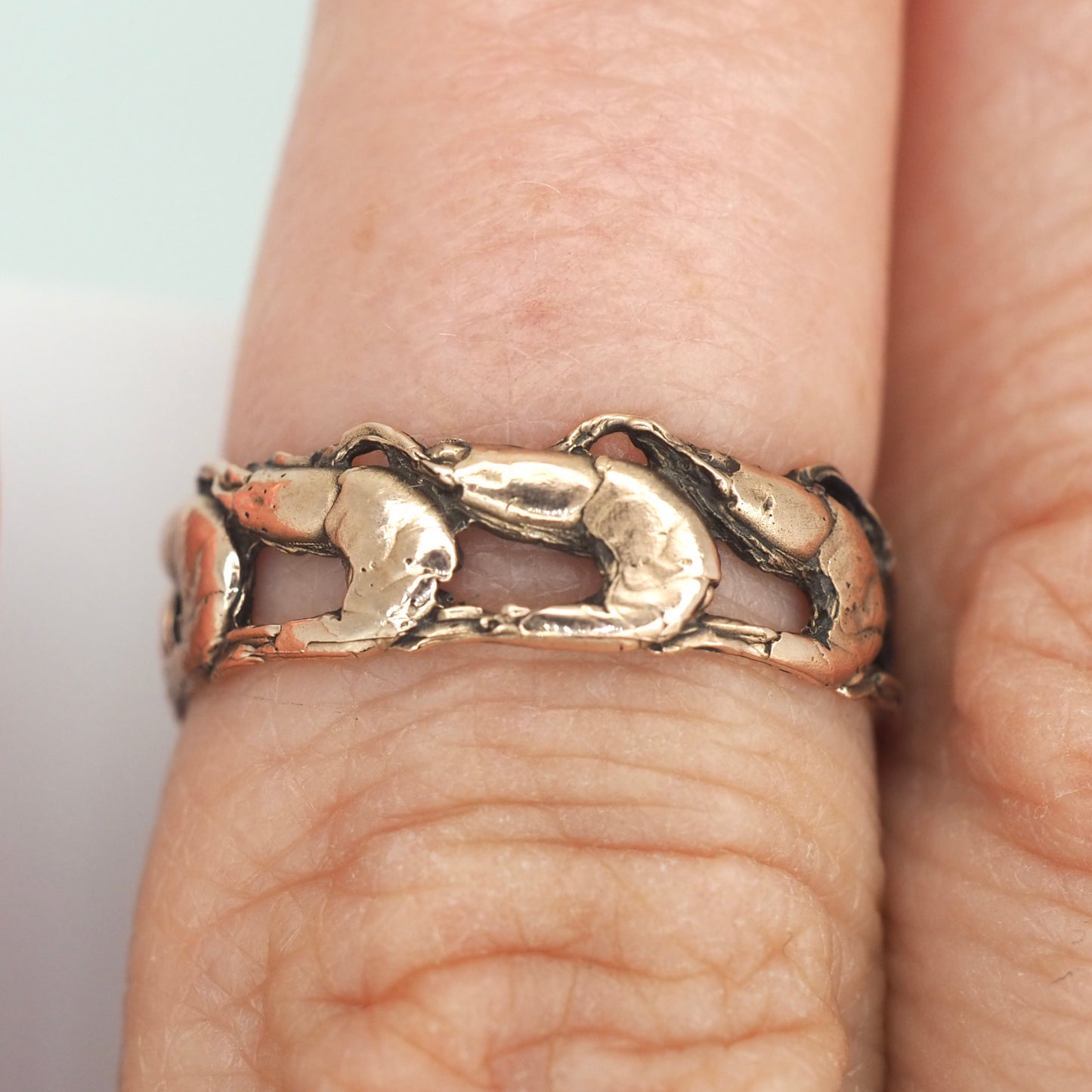 Shrimpfinity Ring Gold