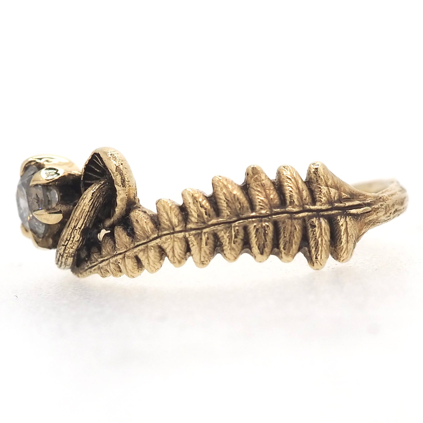 Mushroom and Fern Ring Large