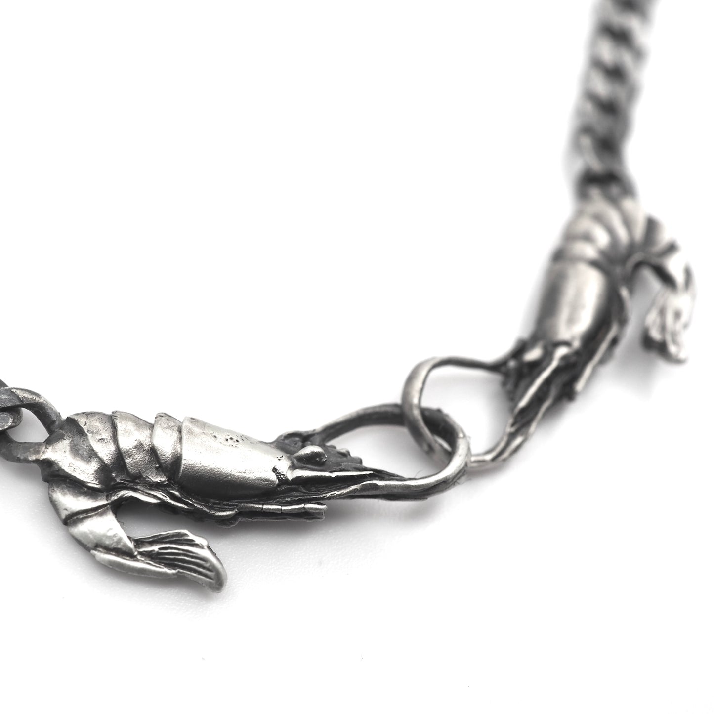 Shrimp love necklace