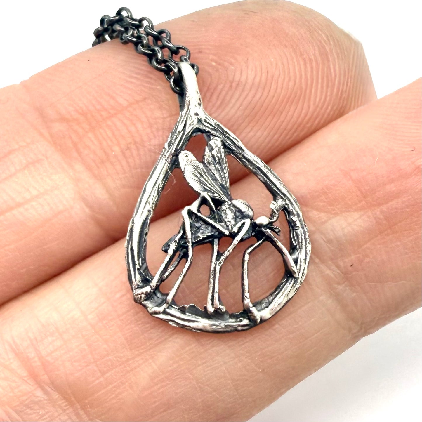 Mosquito drop necklace