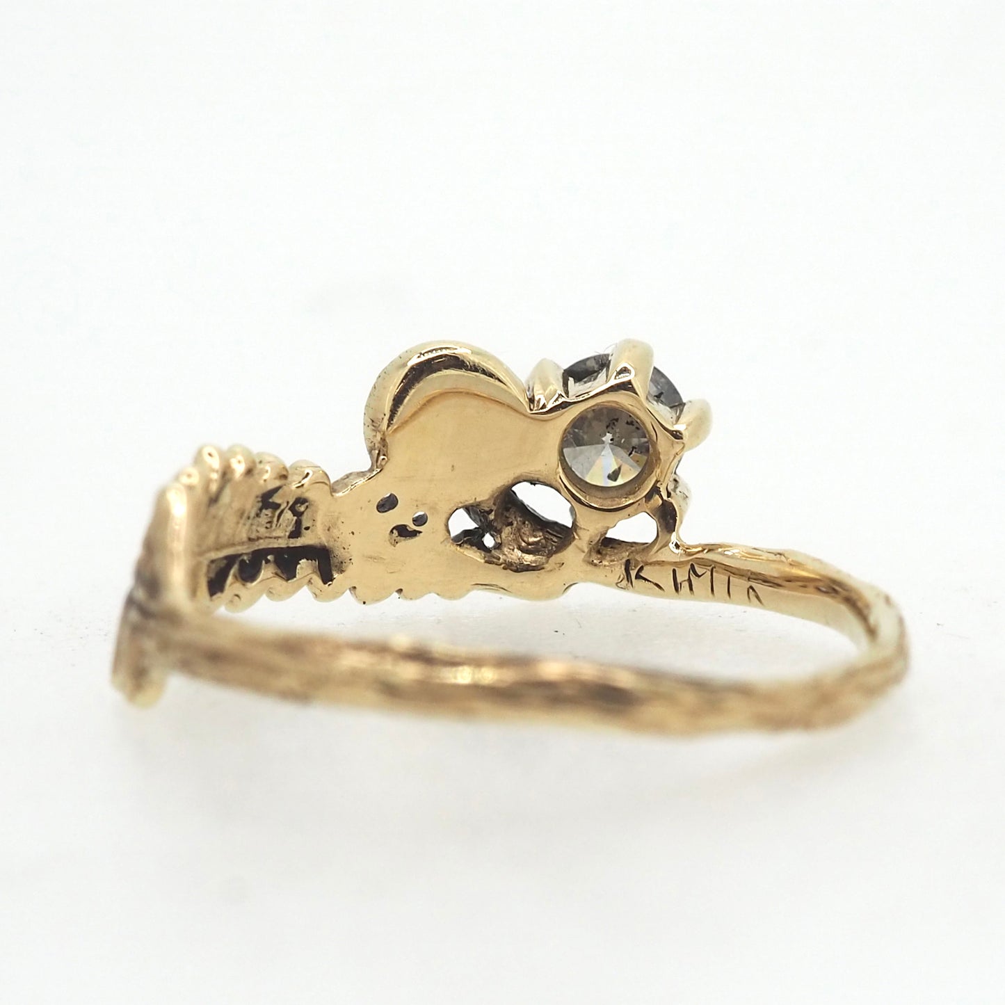 Mushroom and Fern Ring Large