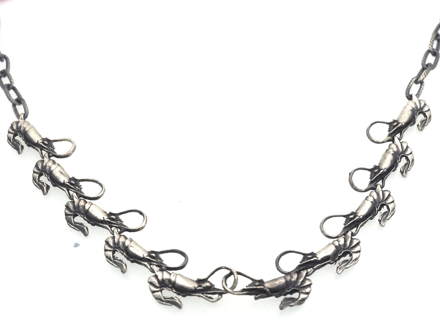 Shrimp chain necklace