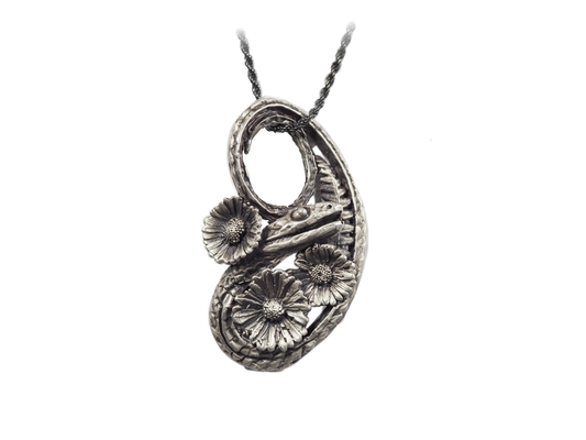 Serpent in ecstasy necklace