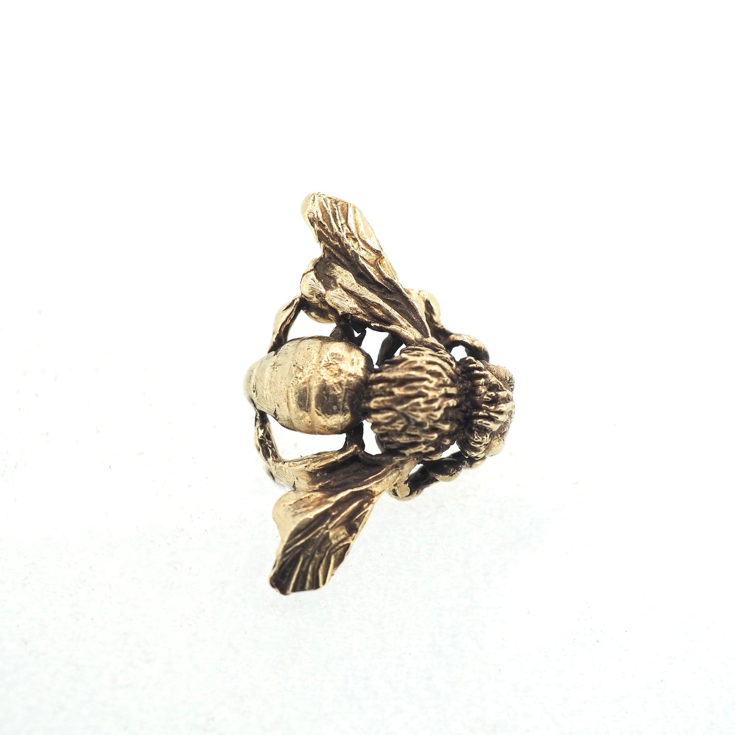 Honey Bee gold pendant