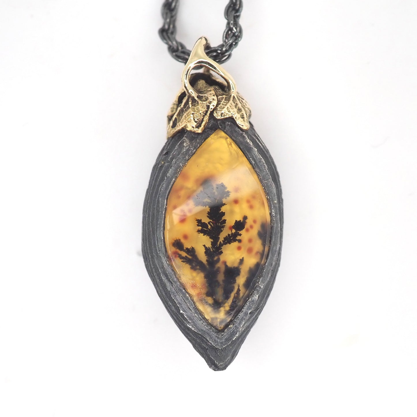 Cinder pendant flaming cedar
