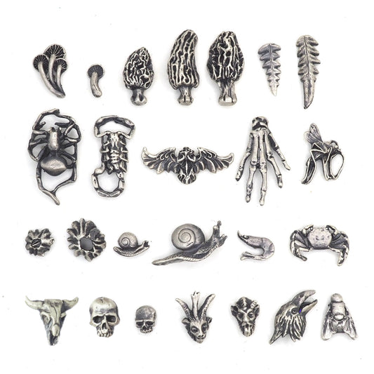 Theeth stud earrings Mix and match singles