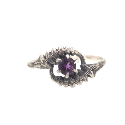 Fernfinity and gemstone ring