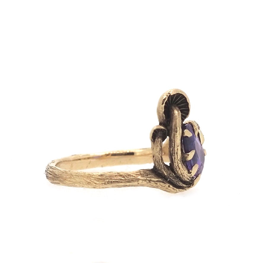 Sapphire Rock Candy Ring