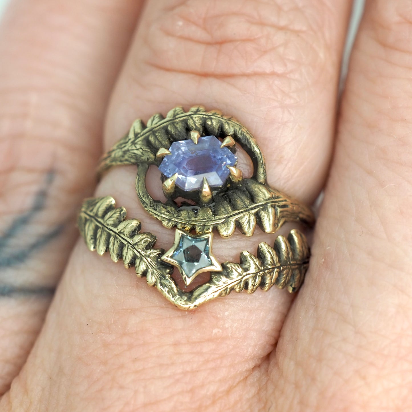 Starlight fern ring