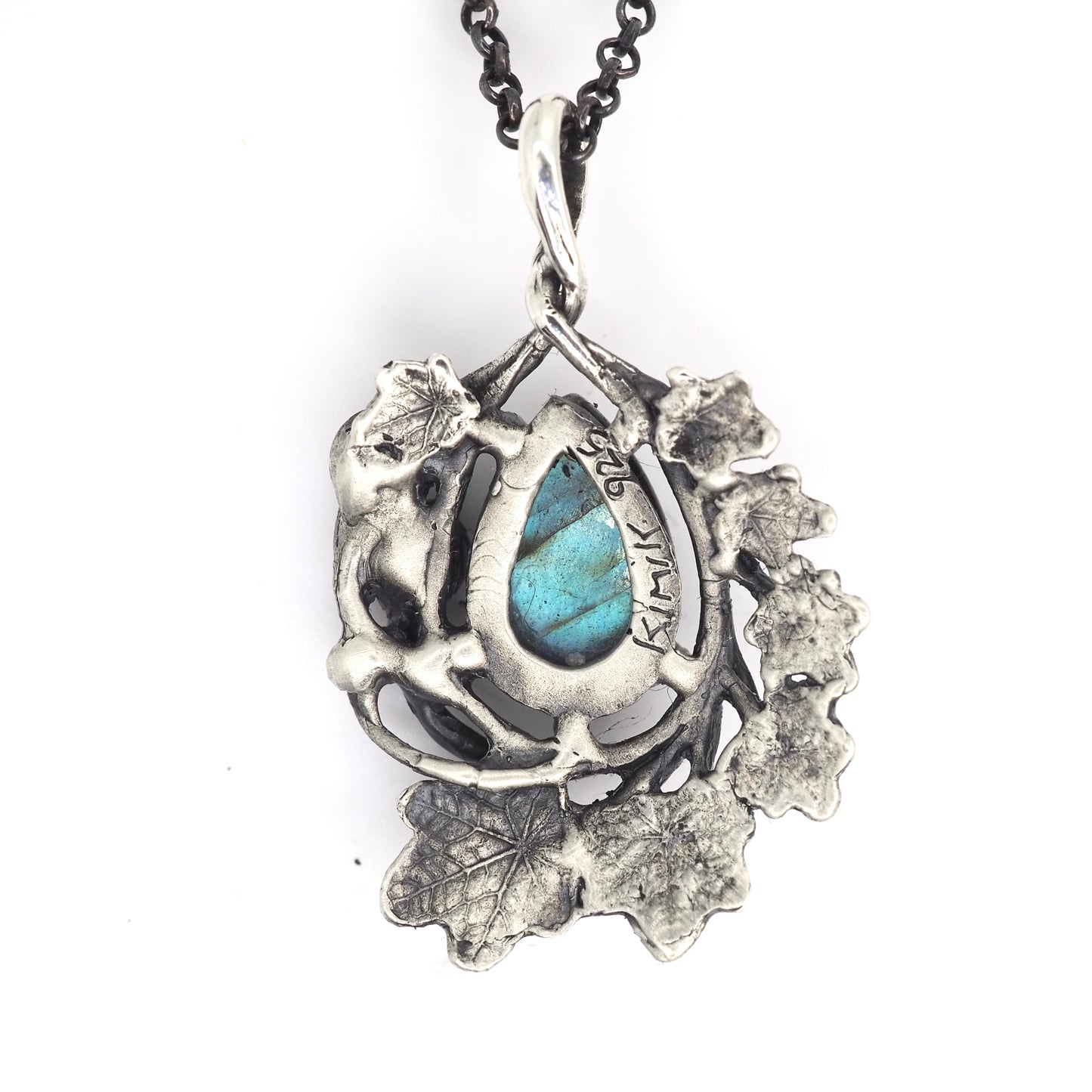 Framed labradorite  pendant