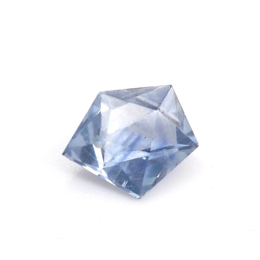 Blue Malawi sapphire geo cut .92ct