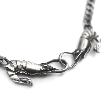 Shrimp love necklace