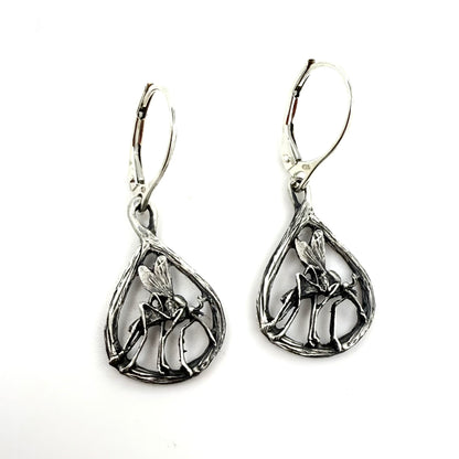 Mosquito drop earrings