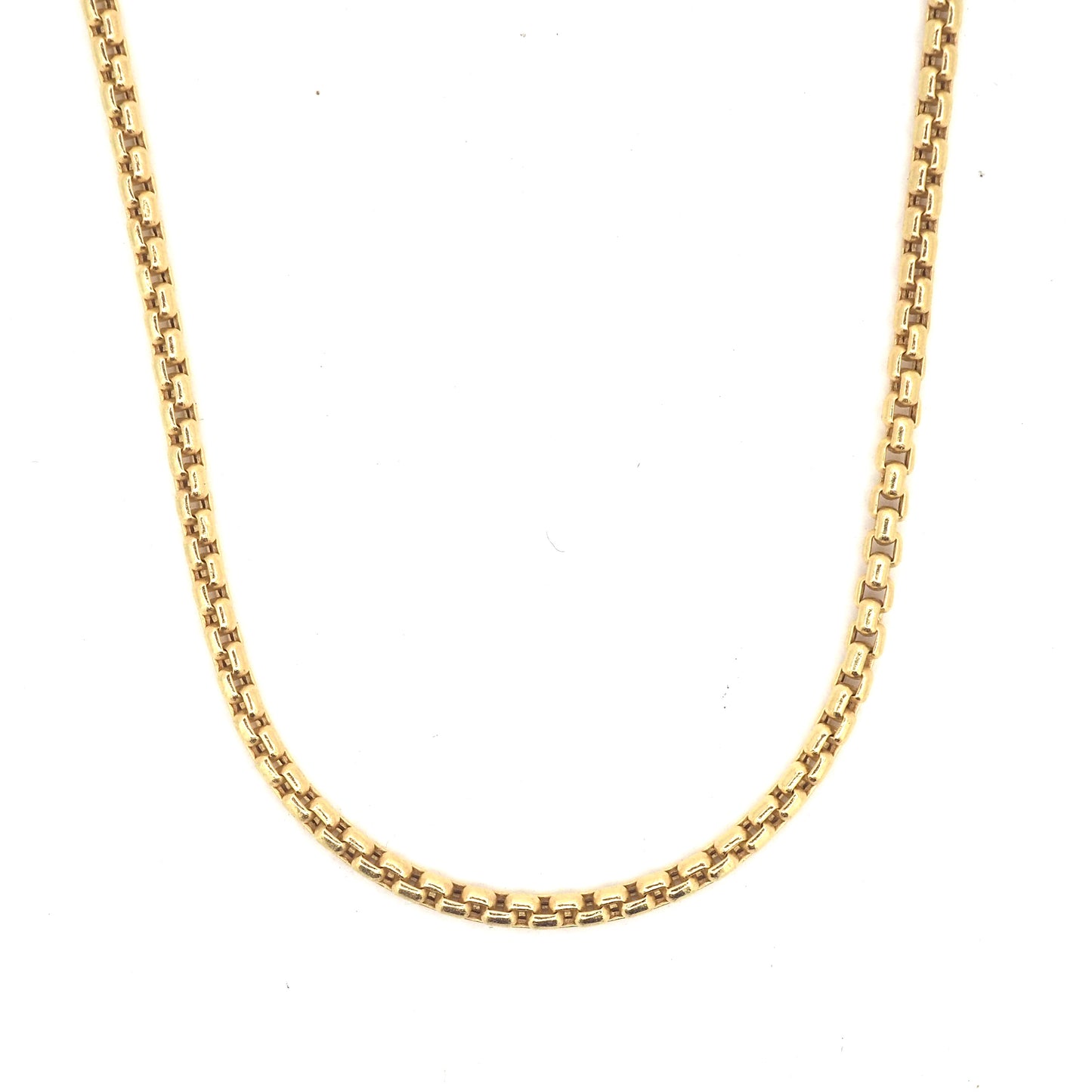 14k gold box chain