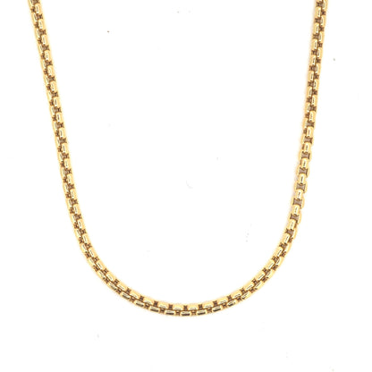 14k gold box chain