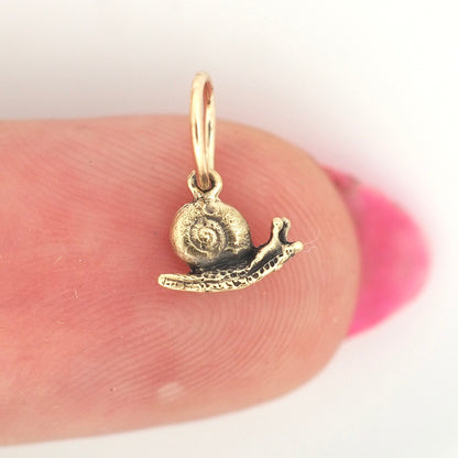 Littlest Snail charm