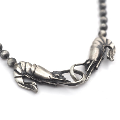 Shrimp love necklace