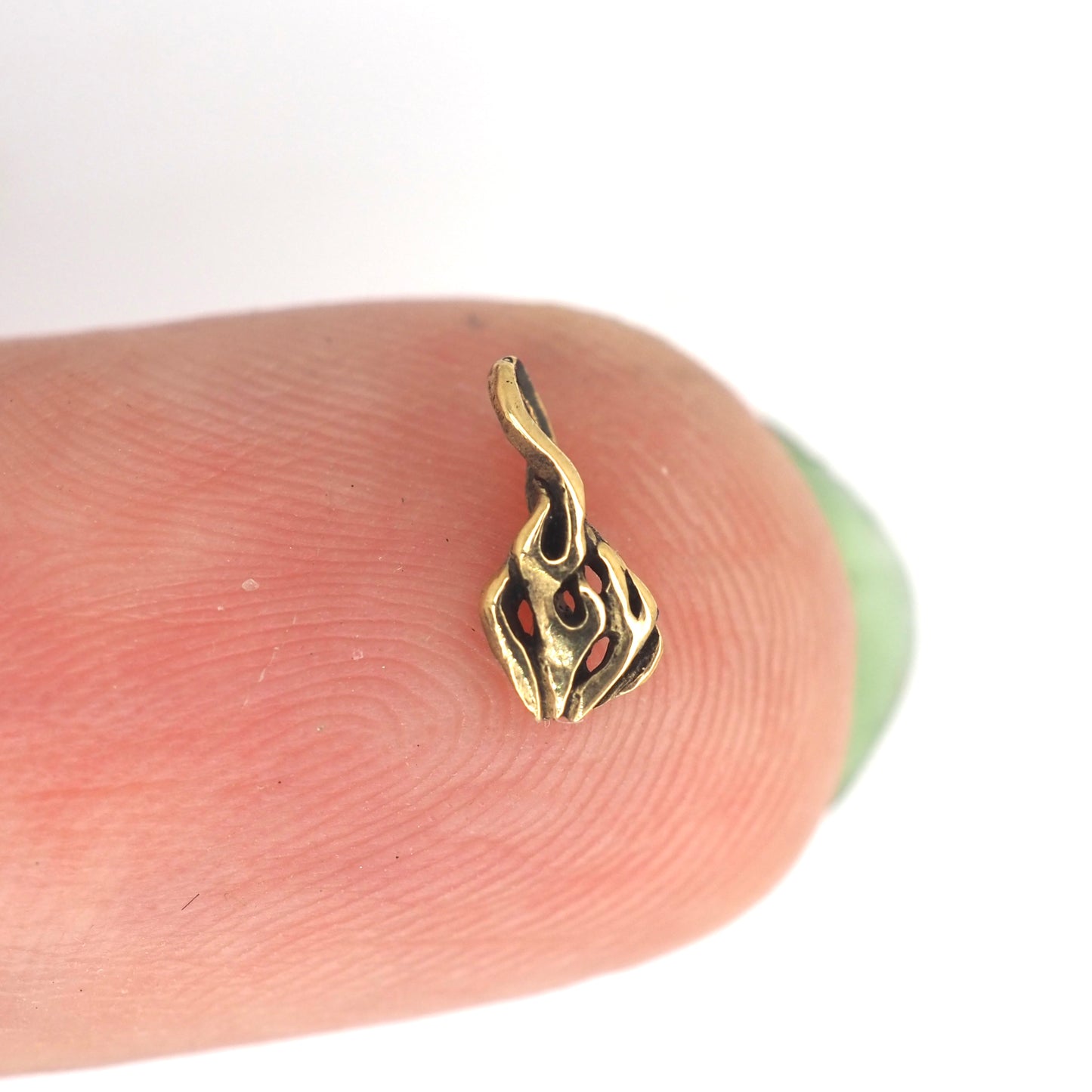Tiniest flame pendant