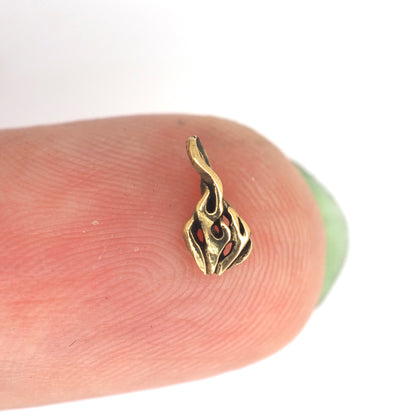 Tiniest flame pendant