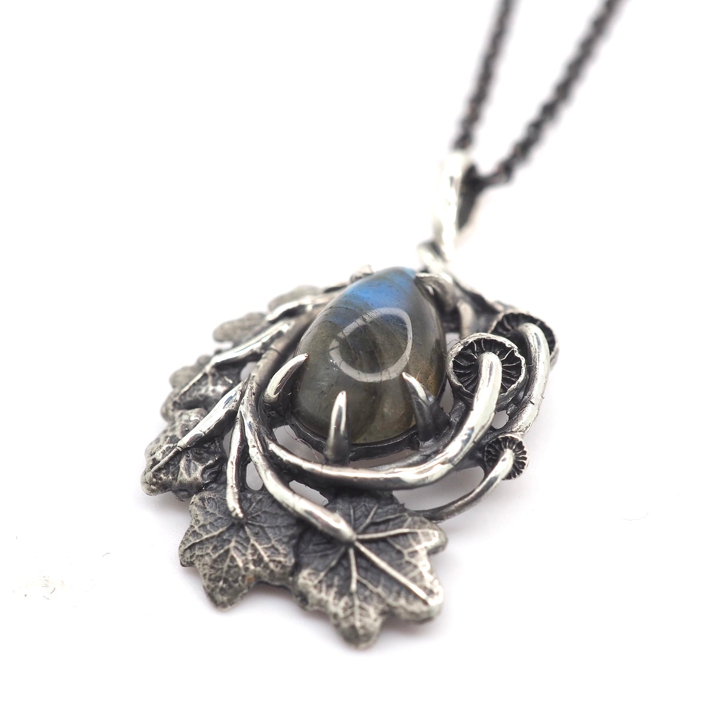 Framed labradorite  pendant