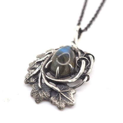 Framed labradorite  pendant