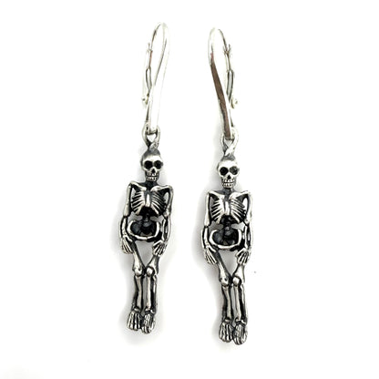 Skeleton earrings