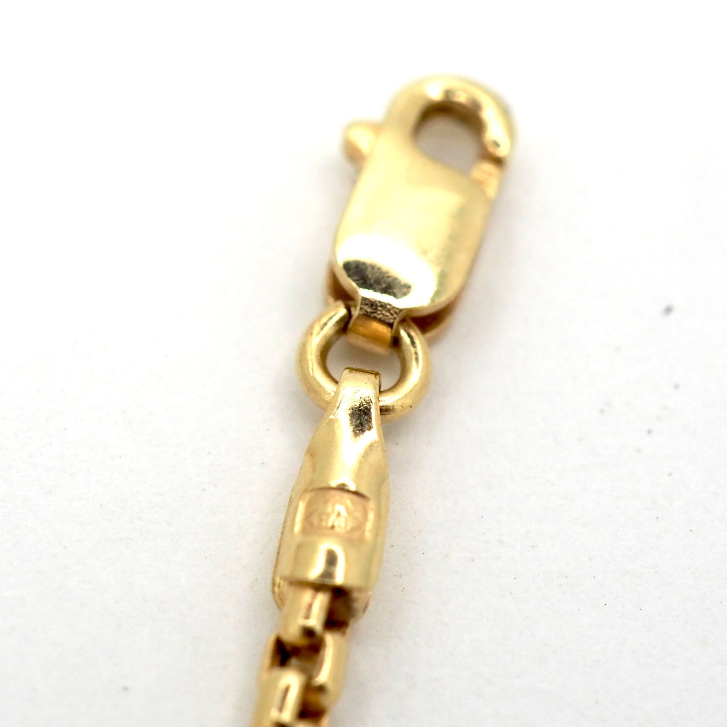 14k gold box chain