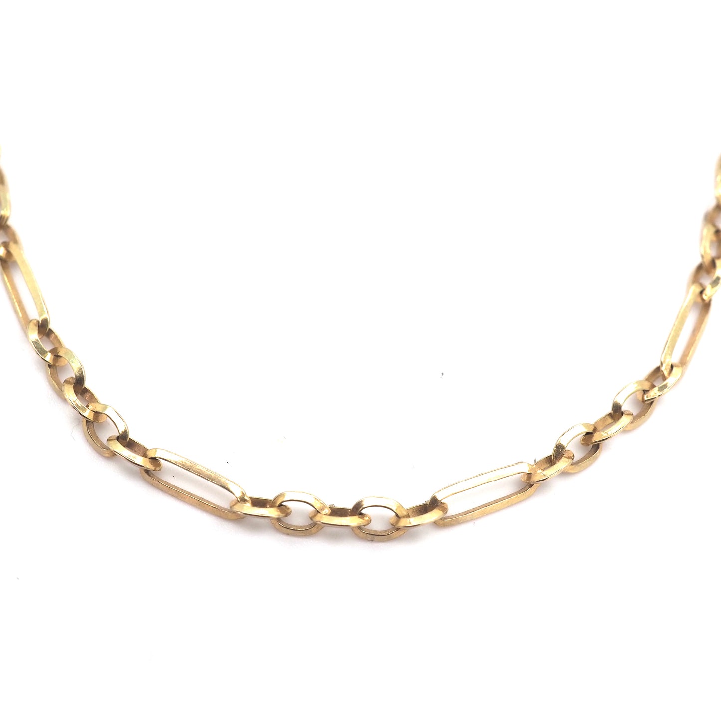 10k gold long and short chain
