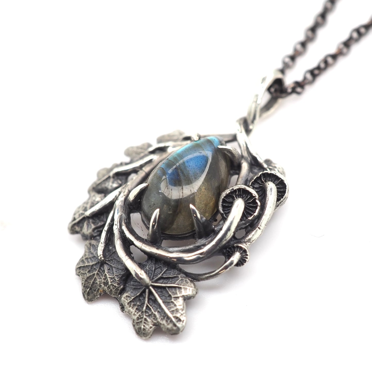 Framed labradorite  pendant