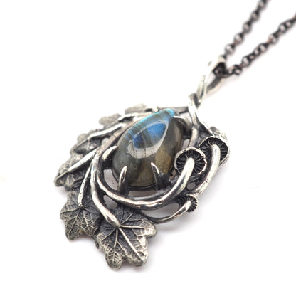 Framed labradorite  pendant