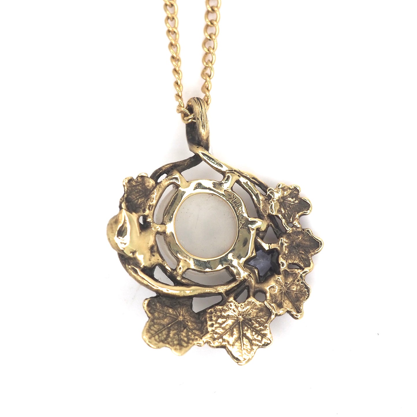 Moon and star pendant