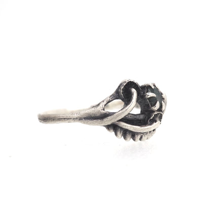 Three sisters ring in silver