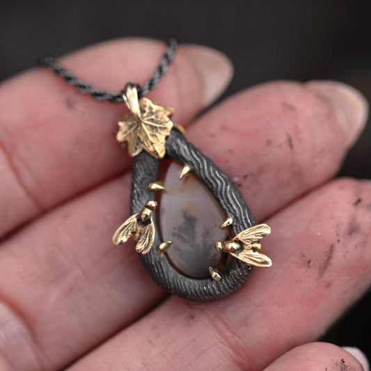 Cinder fly pendant