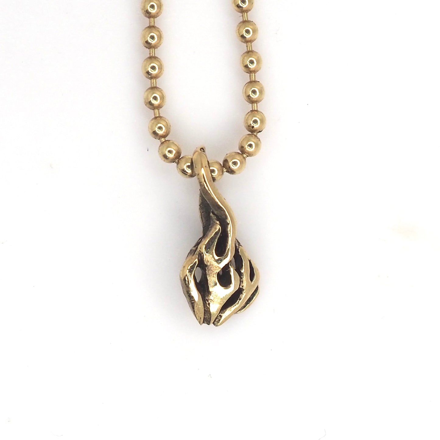 Tiniest flame pendant