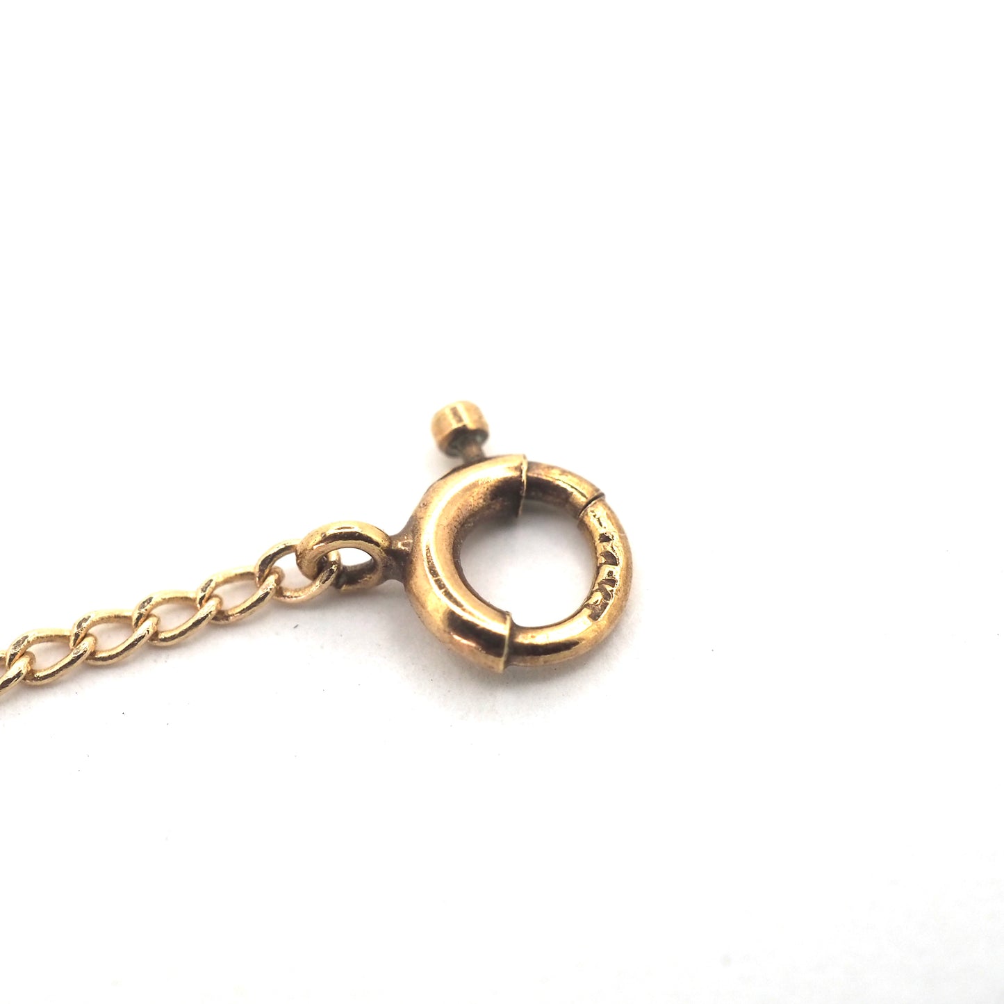 14k gold curb chain