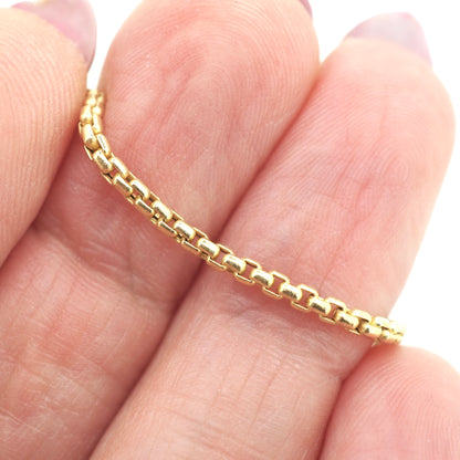 14k gold box chain