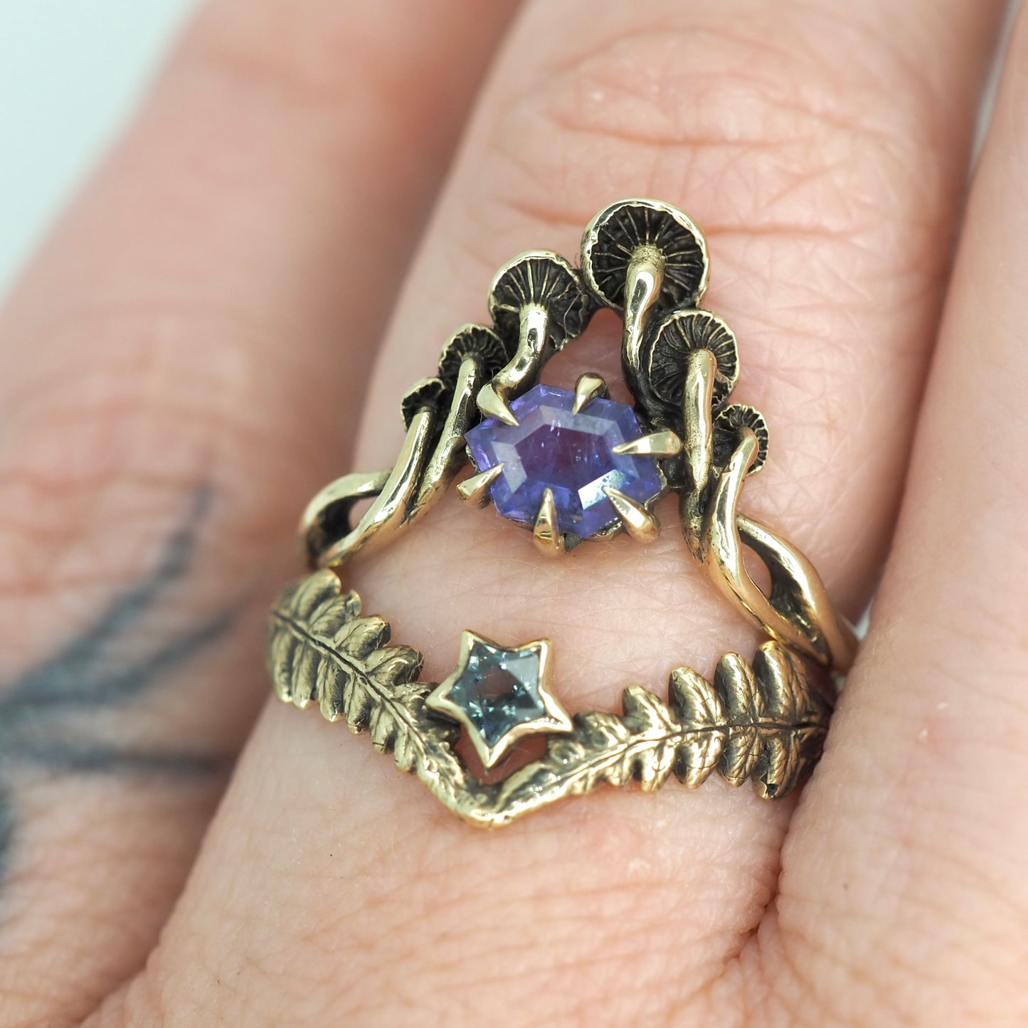 Starlight fern ring