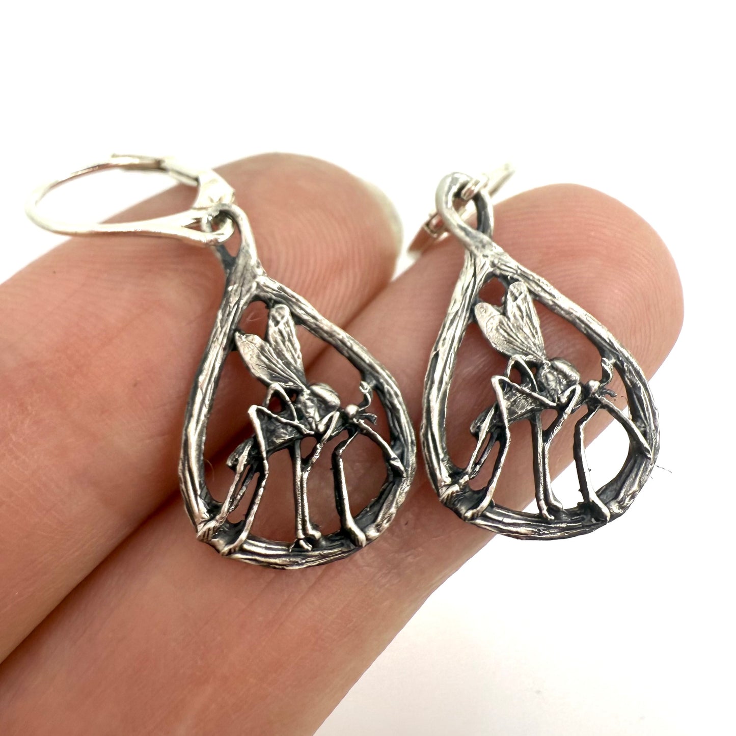 Mosquito drop earrings