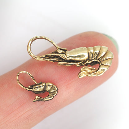 Tiniest shrimp pendant
