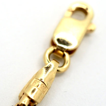 14k gold box chain