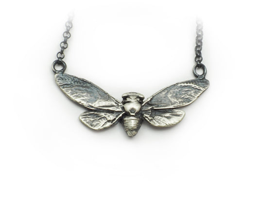 Cicada necklace
