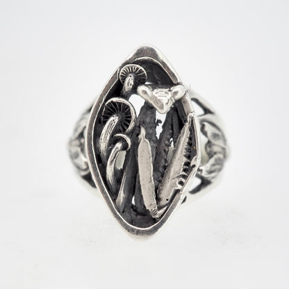 Mantis navette ring