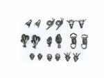 Theeth stud earrings Mix and match singles