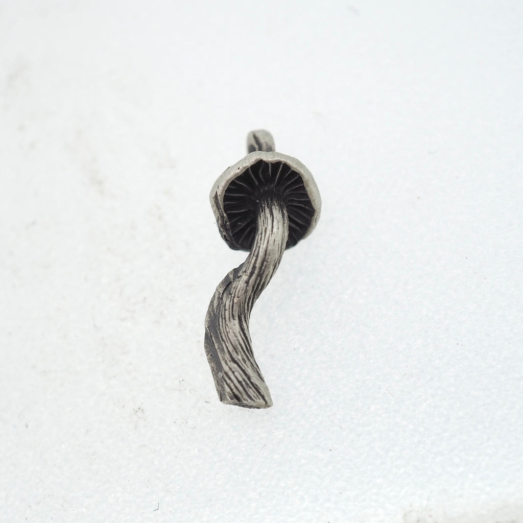 Tiny mushroom pendant