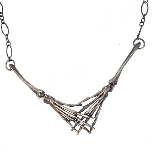 Skeletal necklace