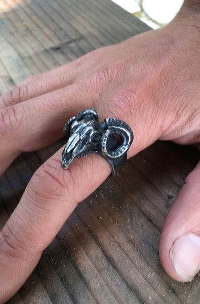 Ram 2025 skull ring