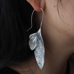cicada wing earrings